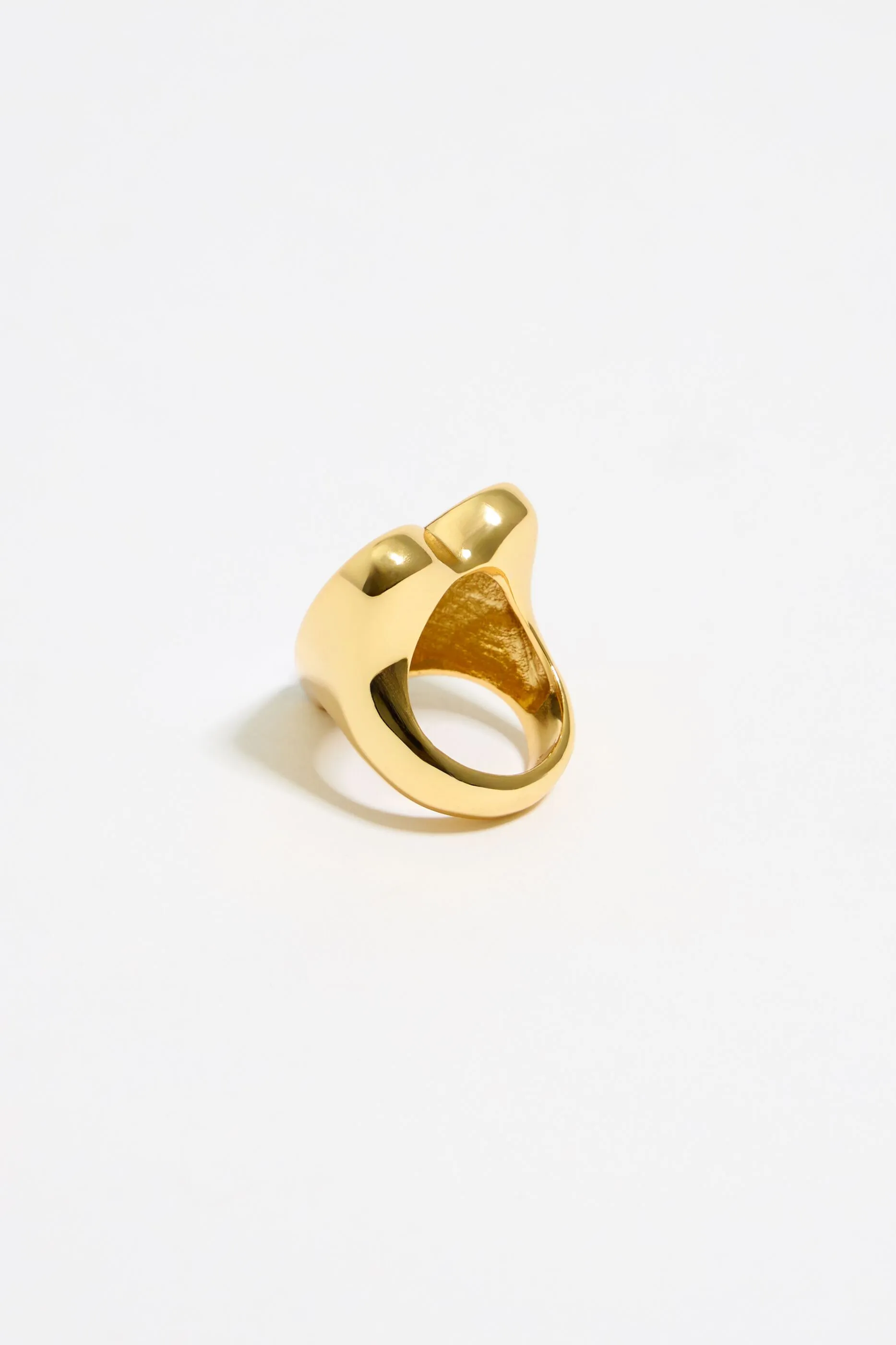 Anillo corazón negro