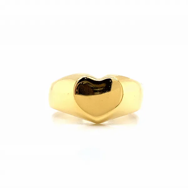 Anillo Corazón Chunky