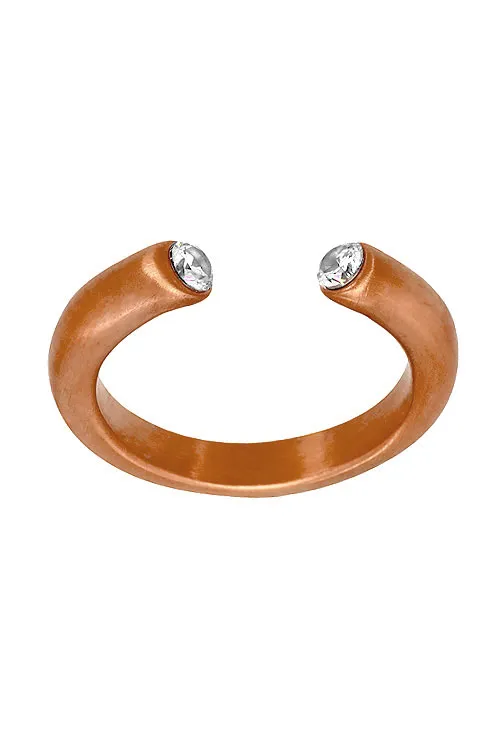 ANILLO DE ACERO CHAPADO EN IP ROSA CON CIRCONITAS 276_A2351R