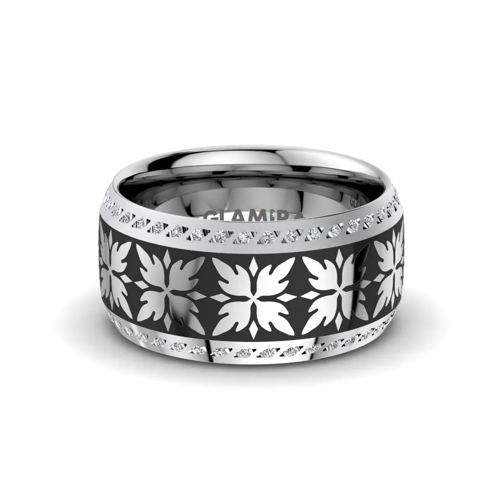 Anillo de mujer Ornate Style 10 mm