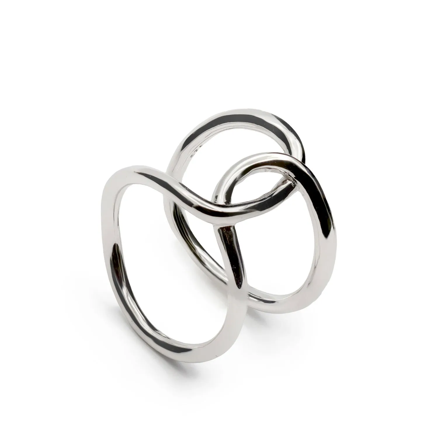 Anillo de plata ancho diseo original