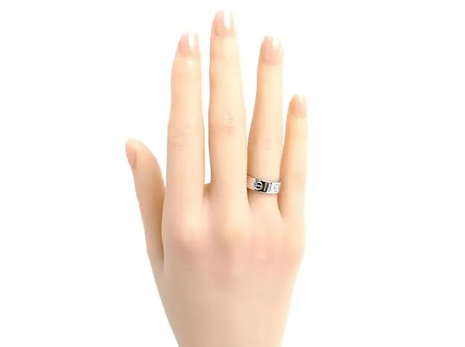 Anillo Love de oro blanco K18WG de Cartier 