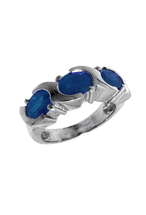 ANILLO ORO BLANCO Y ZAFIROS 014_65360BZF