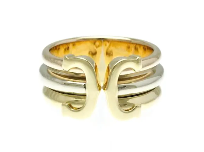 Anillo Trinity 2C de Cartier Dorado 