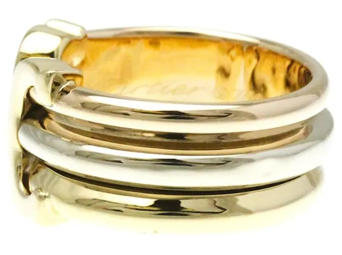 Anillo Trinity 2C de Cartier Dorado 