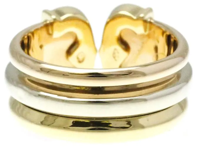 Anillo Trinity 2C de Cartier Dorado 