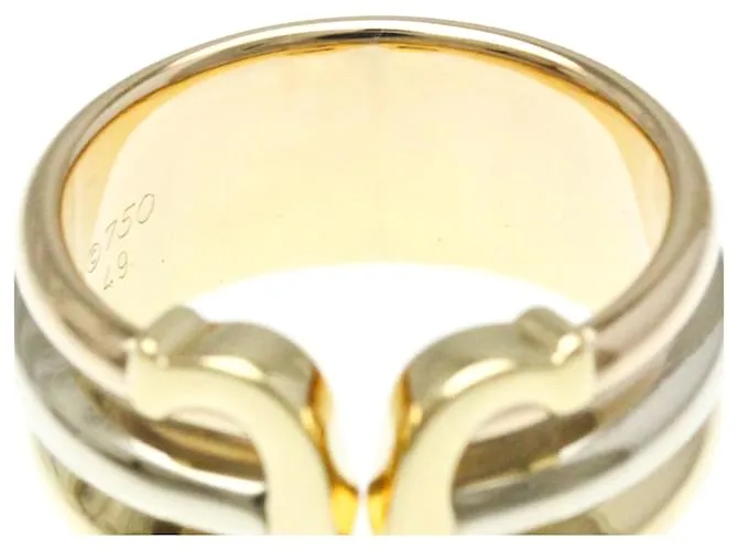 Anillo Trinity 2C de Cartier Dorado 