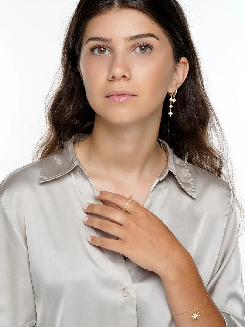 Anillo YDILIC Sublime Boho Glow Gold