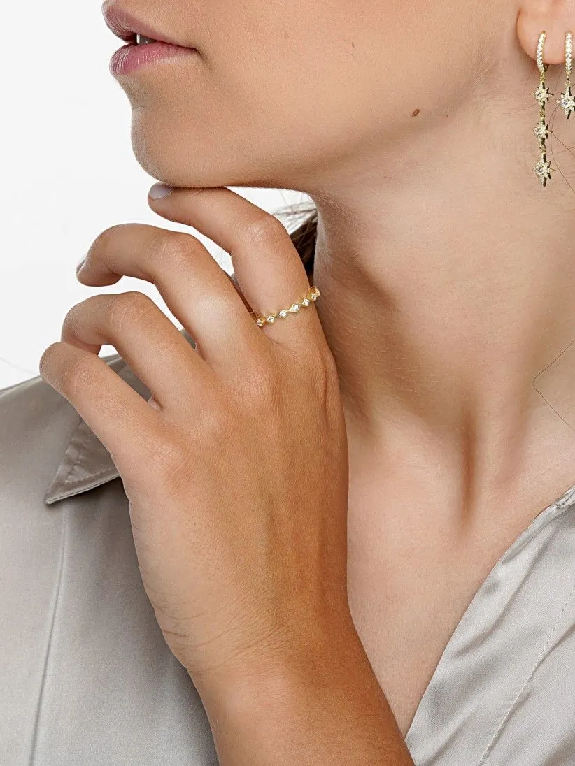 Anillo YDILIC Sublime Boho Glow Gold