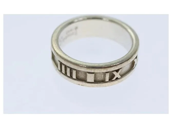 Autre Marque Anillo TIFFANY&Co. Ag925 2Set Plata Auth am6390 