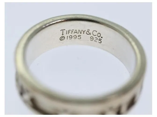 Autre Marque Anillo TIFFANY&Co. Ag925 2Set Plata Auth am6390 