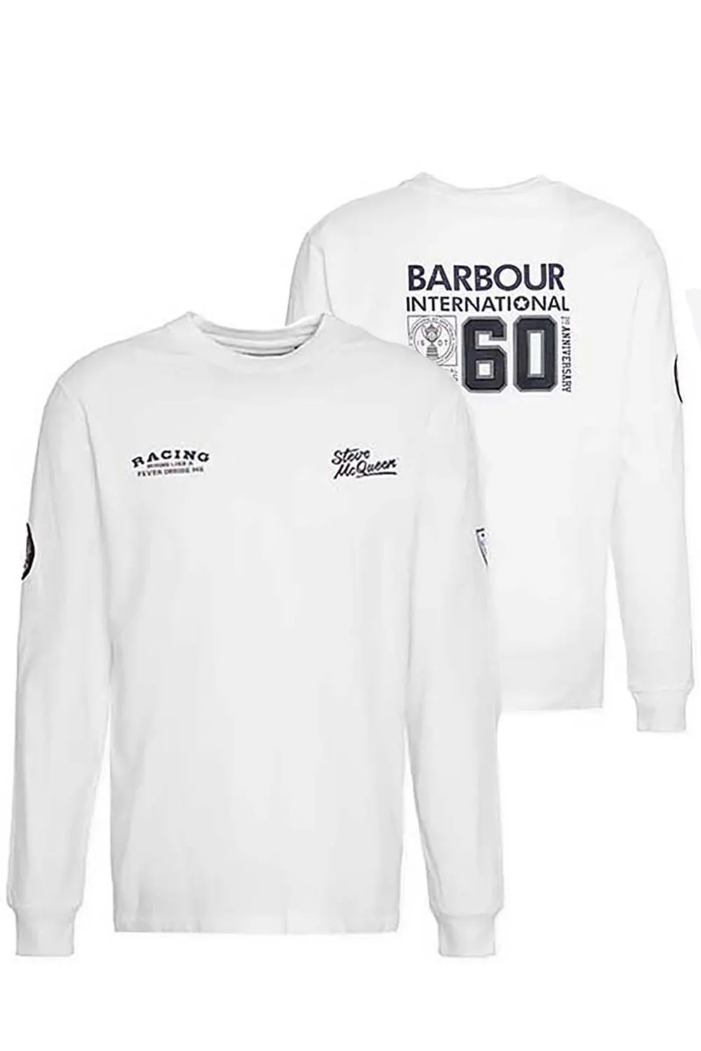 Barbour International Camiseta Steve McQueen 60th Anniversary