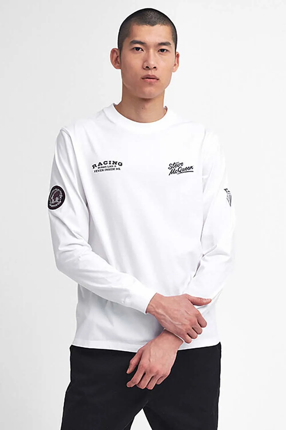 Barbour International Camiseta Steve McQueen 60th Anniversary