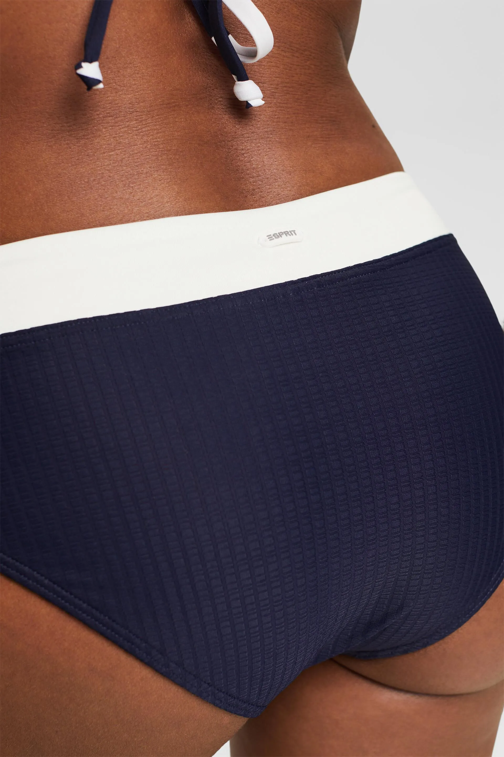 Braguitas de bikini con textura