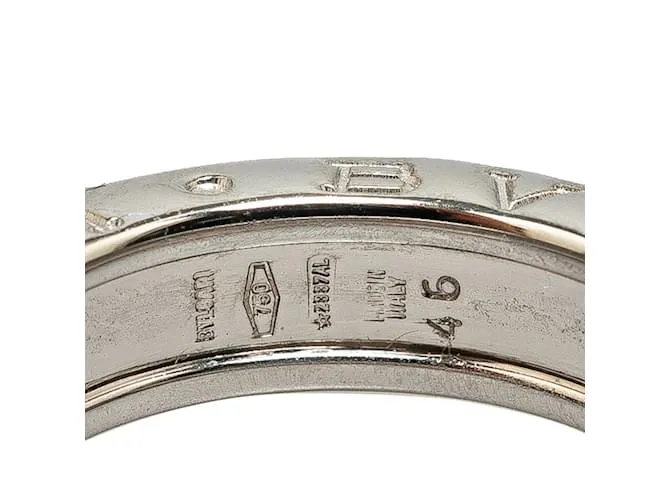 BULGARI ANILLO B.ZERO1 1BAND EN ORO BLANCO DE BVLGARI DORADO 
