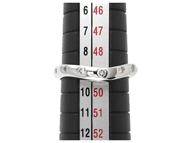 Bulgari Anillo Corona Bvlgari en platino con diamante 