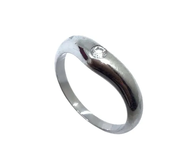 Bulgari Anillo Corona Bvlgari en Platino Plata 