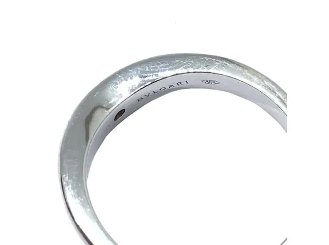 Bulgari Anillo Corona Bvlgari en Platino Plata 