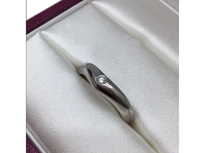 Bulgari Anillo Corona Bvlgari en Platino Plata 