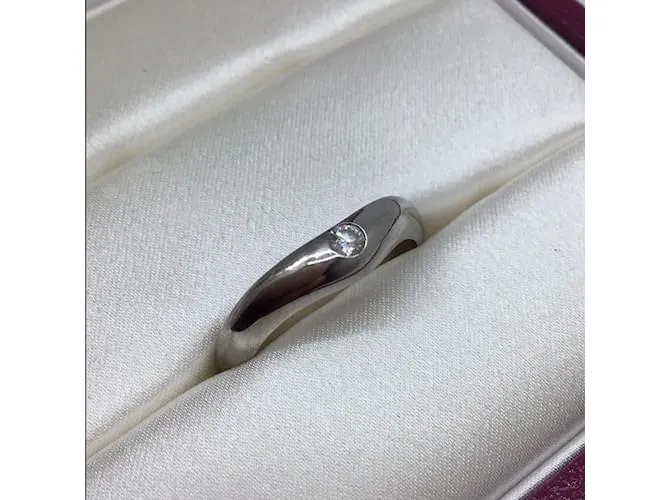 Bulgari Anillo Corona Bvlgari en Platino Plata 