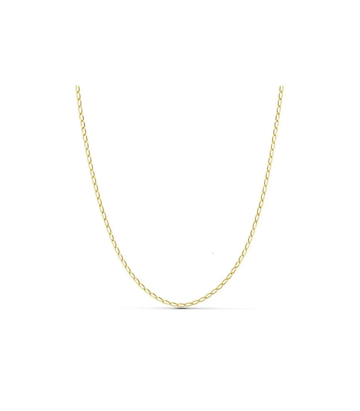 Cadena Bilbao 1.5mm Oro 18K 60cm