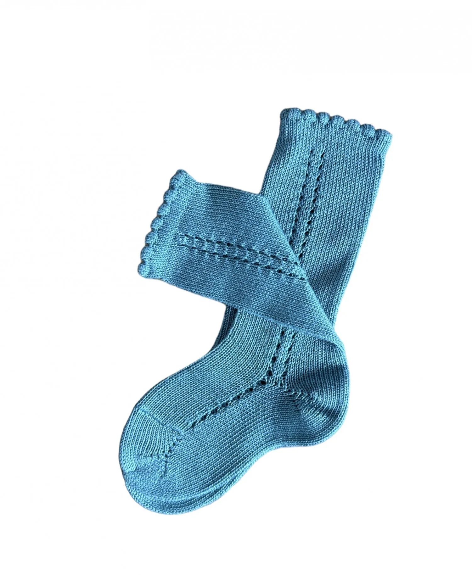 Calcetín alto calado lateral. Varios colores. Unisex
