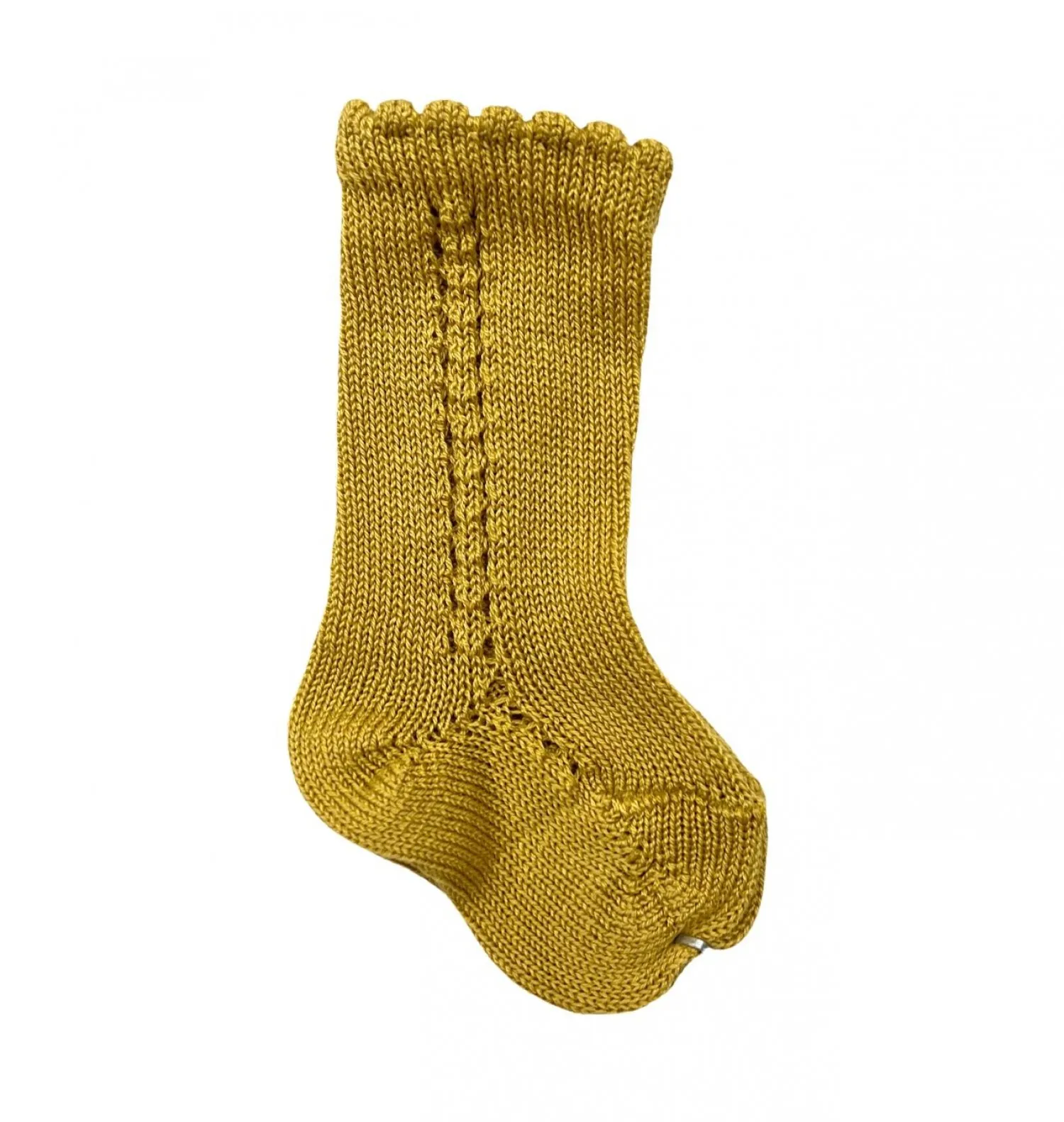 Calcetín alto calado lateral. Varios colores. Unisex