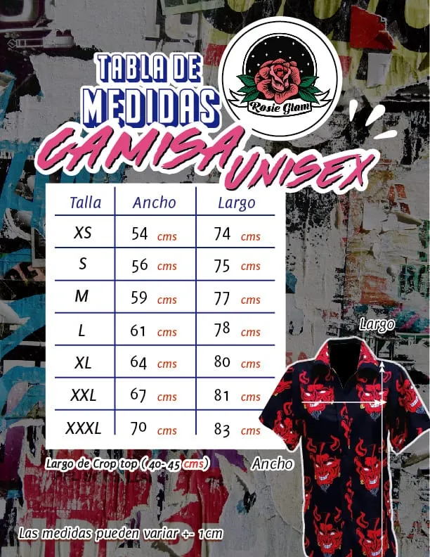CAMISA COLORES T\U00E9RMICOS  ROSIEGLAM