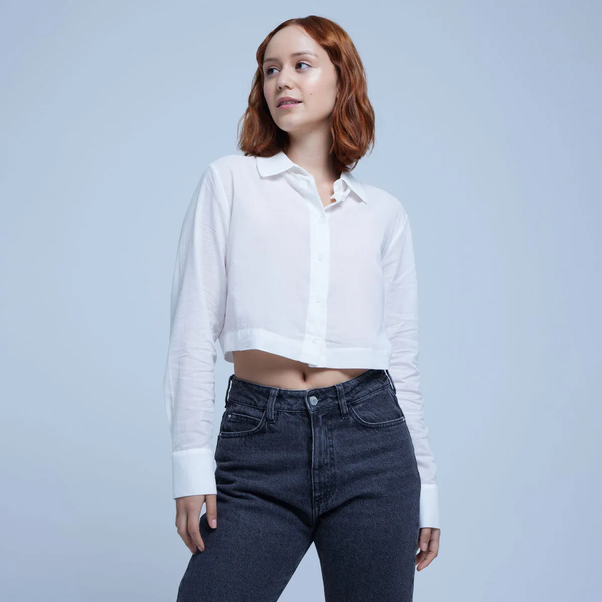 Camisa con Pretina Resortada