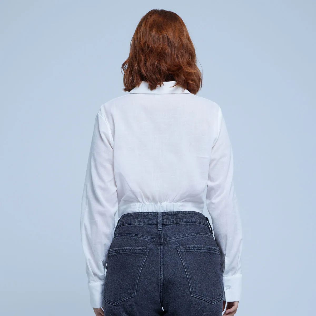 Camisa con Pretina Resortada