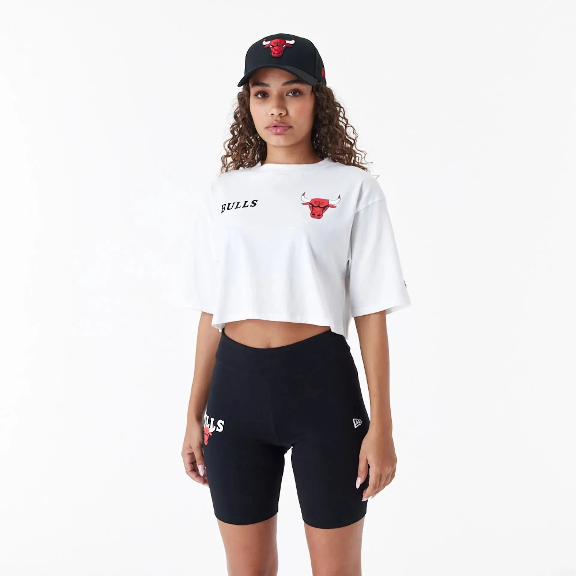 Camiseta Crop Chicago Bulls NBA Team Logo