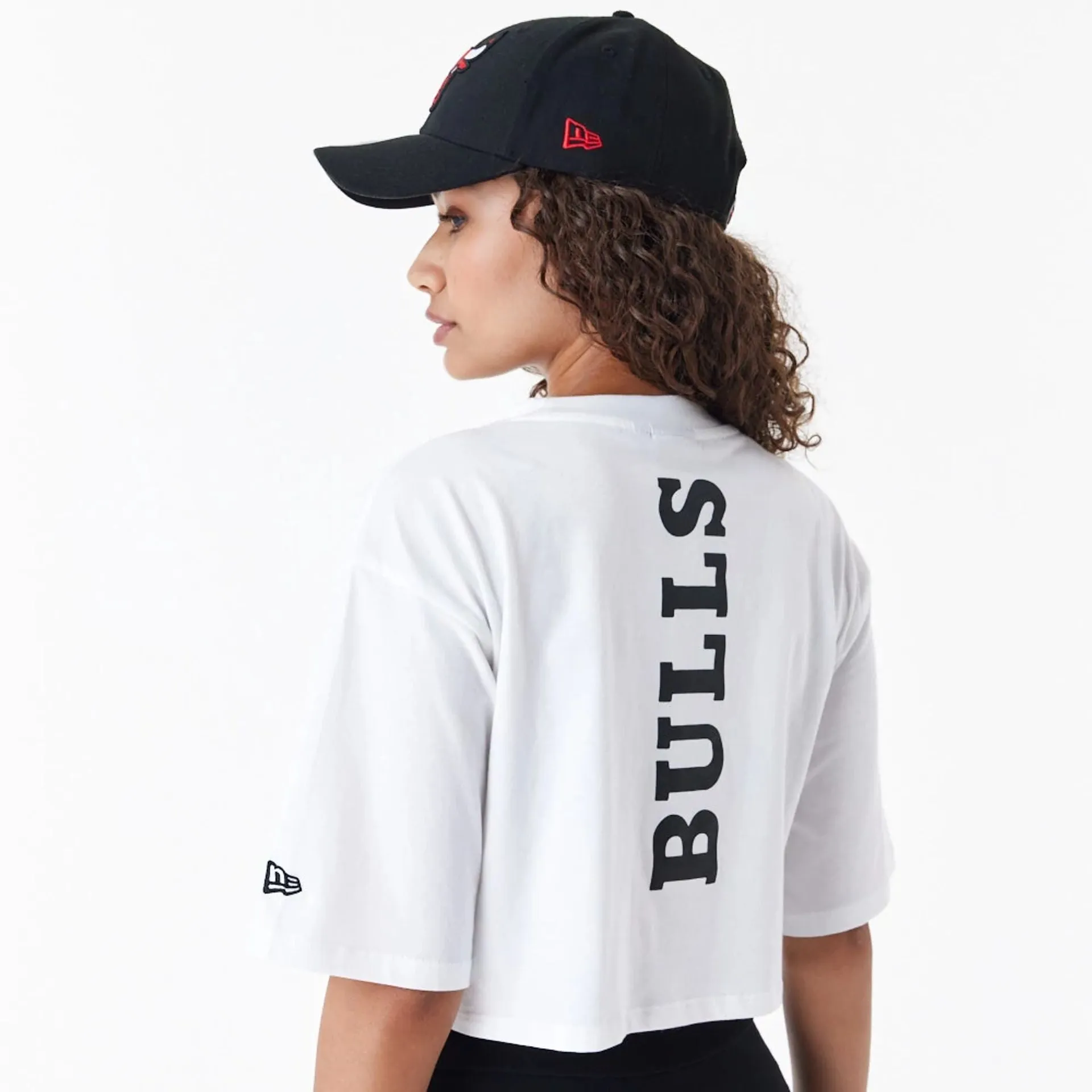 Camiseta Crop Chicago Bulls NBA Team Logo
