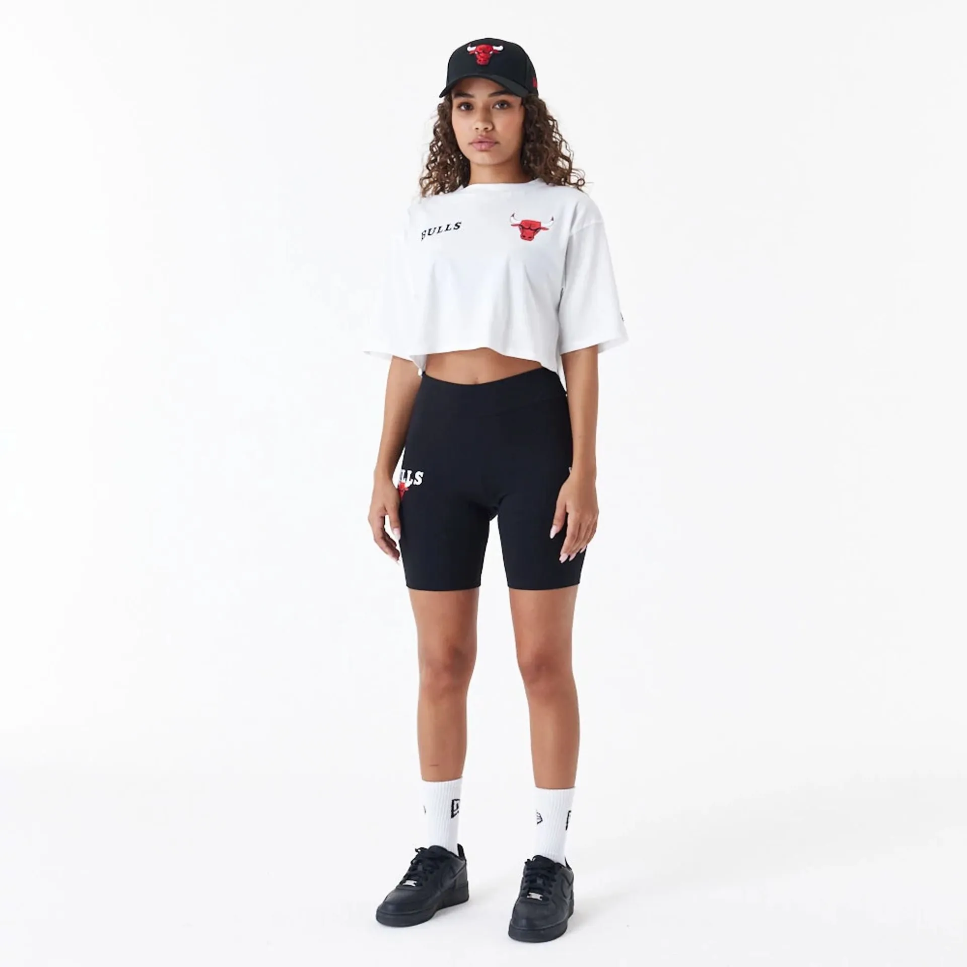 Camiseta Crop Chicago Bulls NBA Team Logo