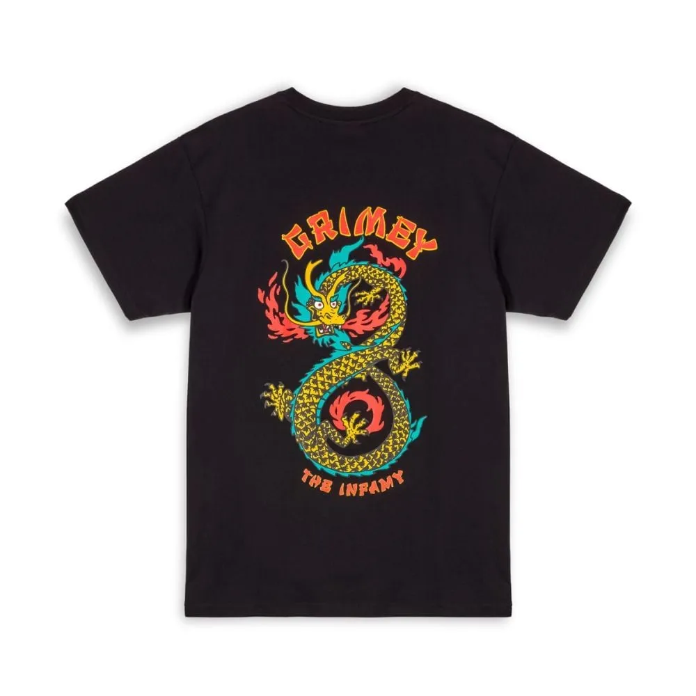 CAMISETA GRIMEY THE LUCKY DRAGON  BLACK | SS24