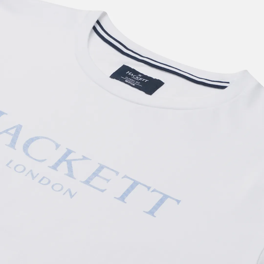 Camiseta Hackett – Logo Shirt White