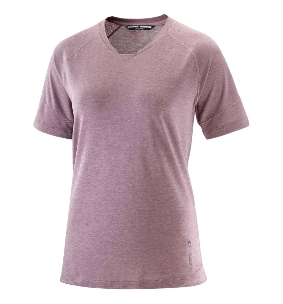 Camiseta M/c Trail_Mujer_SALOMON Runlife Ss Tee W