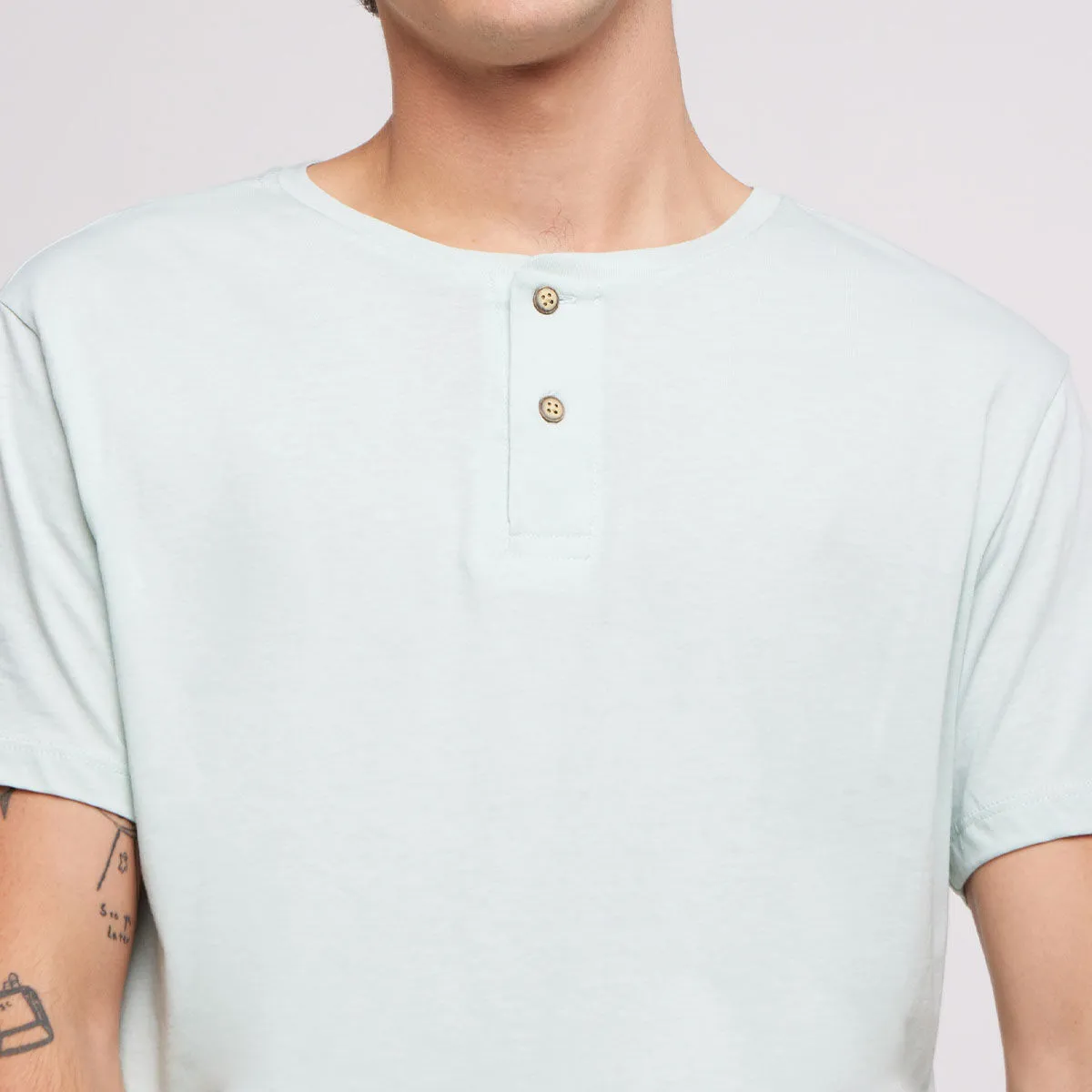 Camiseta Para Hombre Con Botones