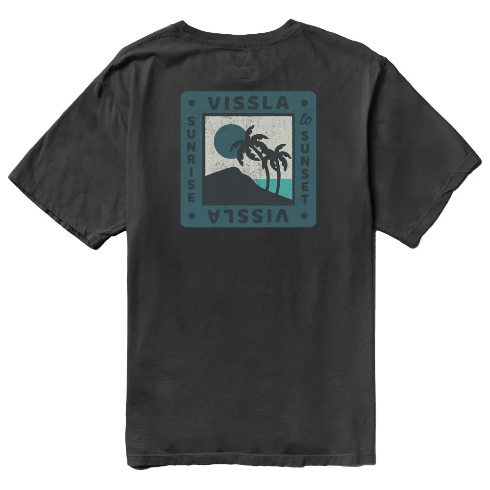 Camiseta Vissla Sunrise Organic Tee Phantom