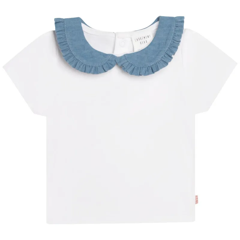 CARREMENT BEAU Camiseta con cuello babero