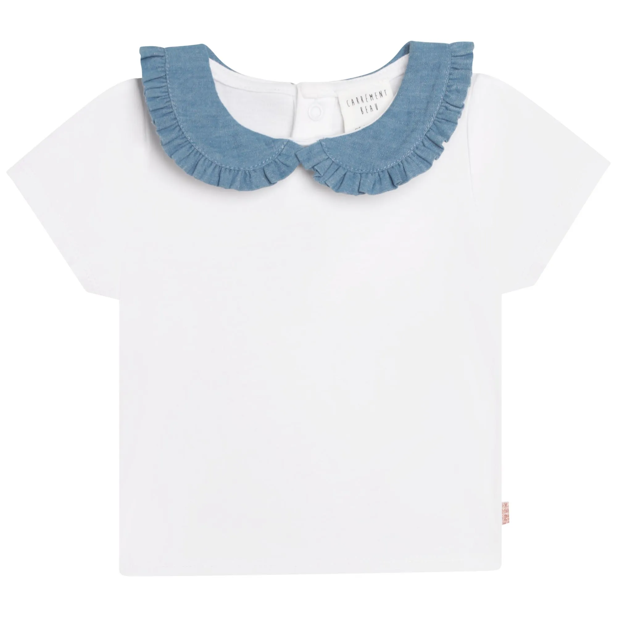 CARREMENT BEAU Camiseta con cuello babero