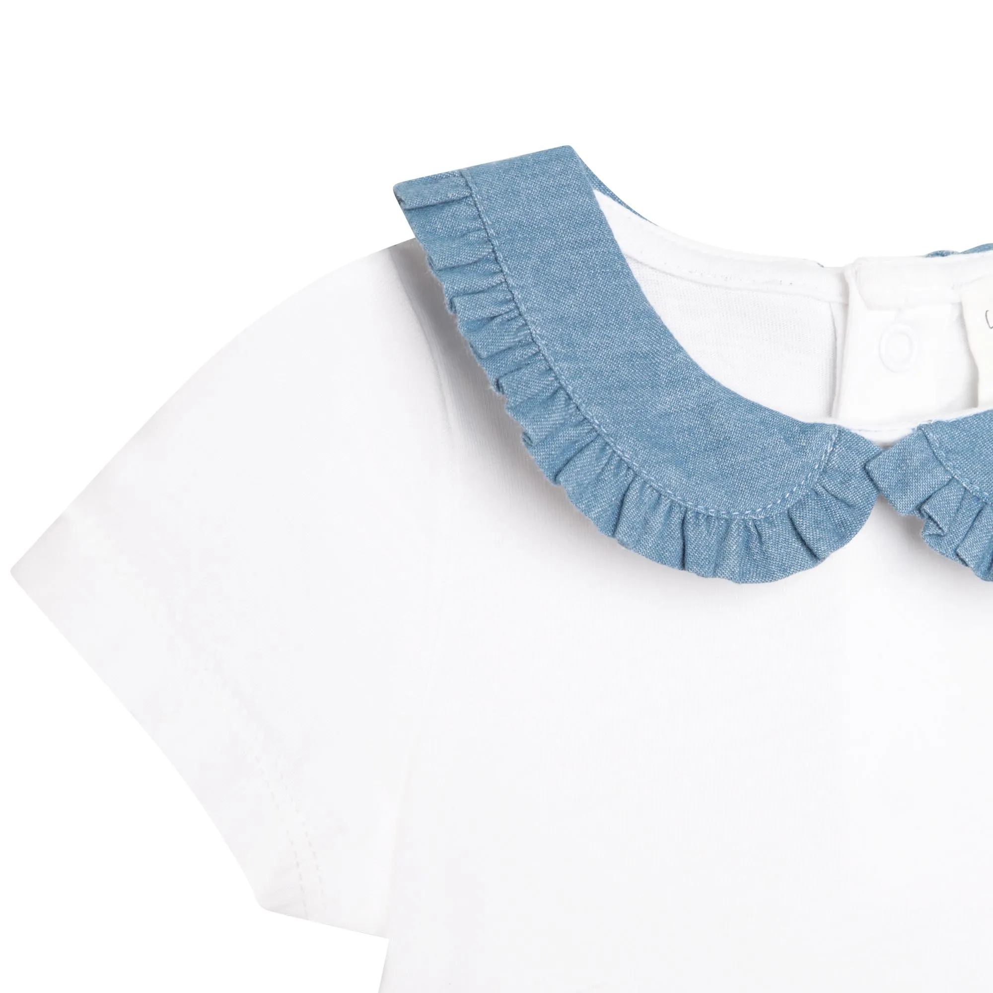 CARREMENT BEAU Camiseta con cuello babero