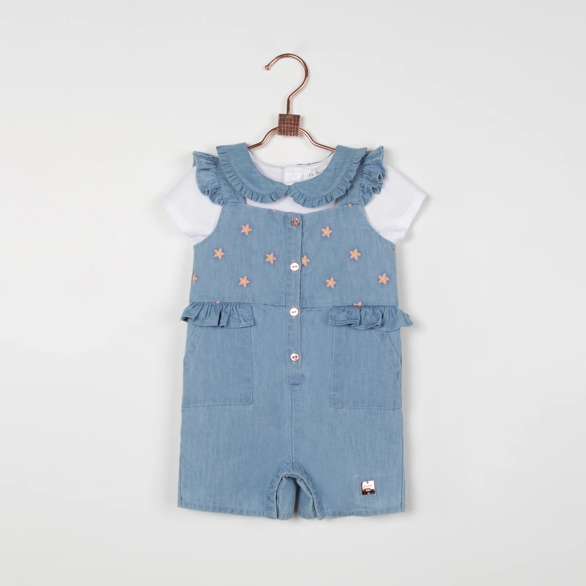 CARREMENT BEAU Camiseta con cuello babero