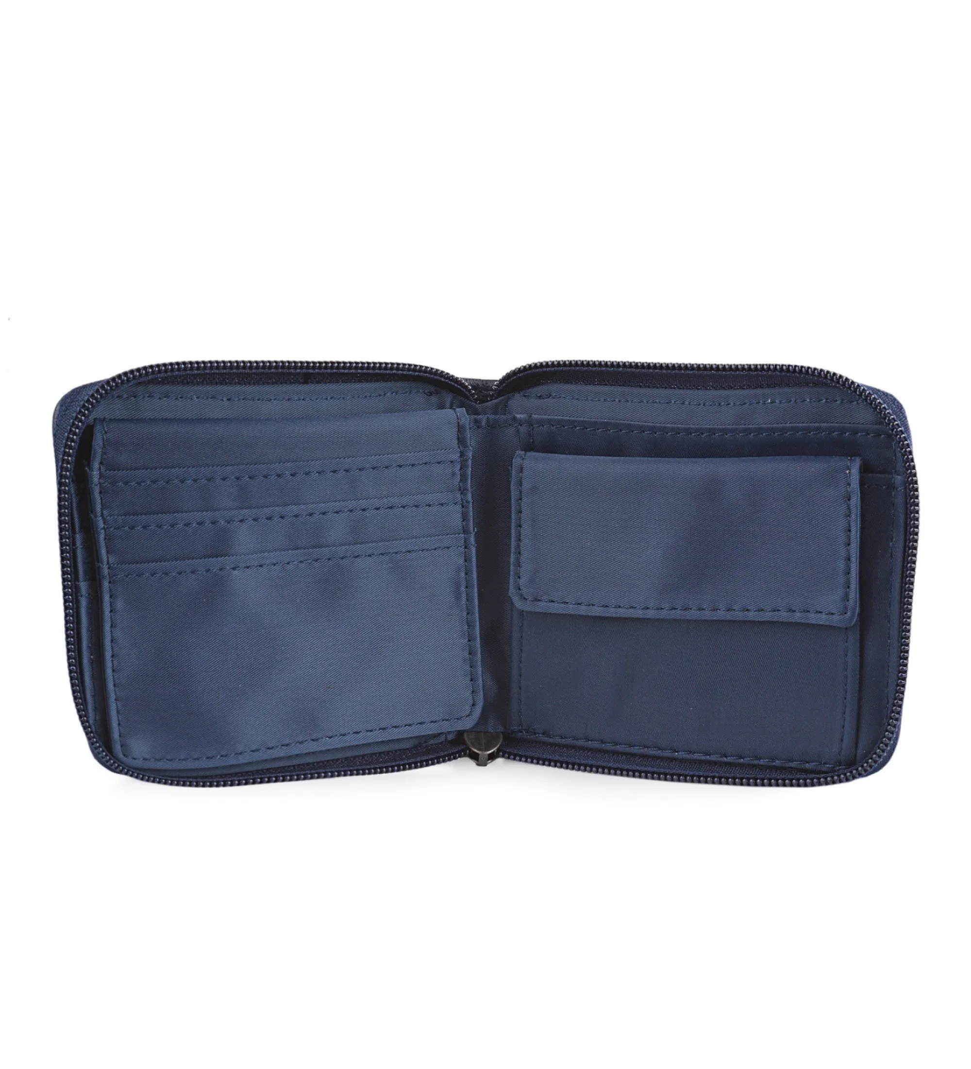 Cartera cierre cremallera  206409 color azul