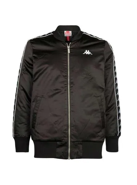 cazadora kappa bawer negro para hombre