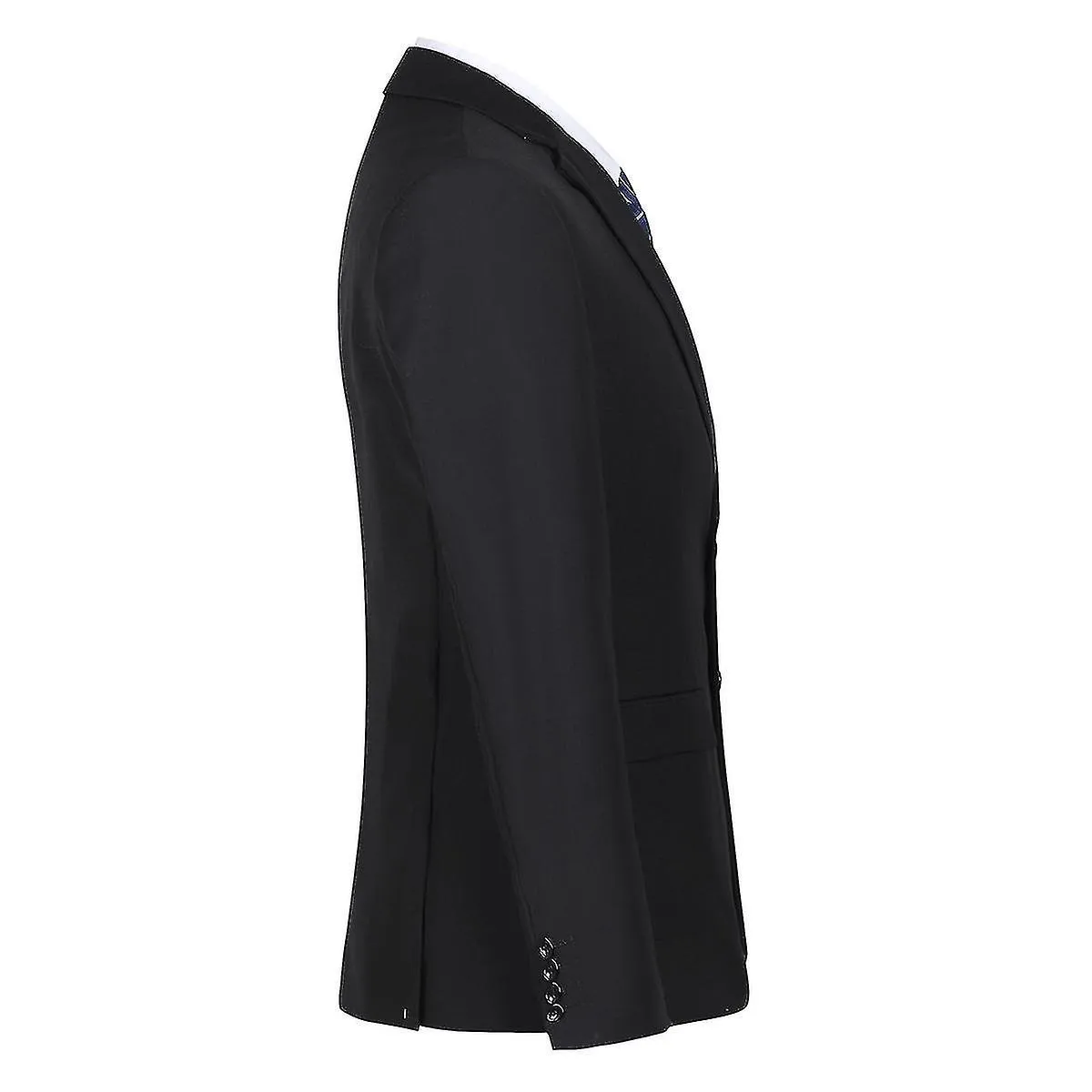 Cena de boda para hombres 3 piezas Traje Blazer Chaleco Pantalones 9 colores