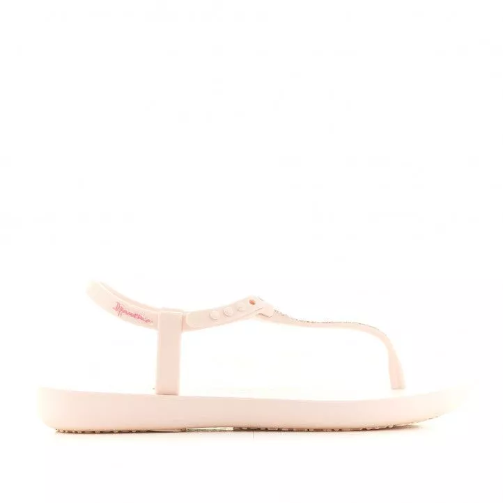 Chanclas Ipanema rosas con detalle delante