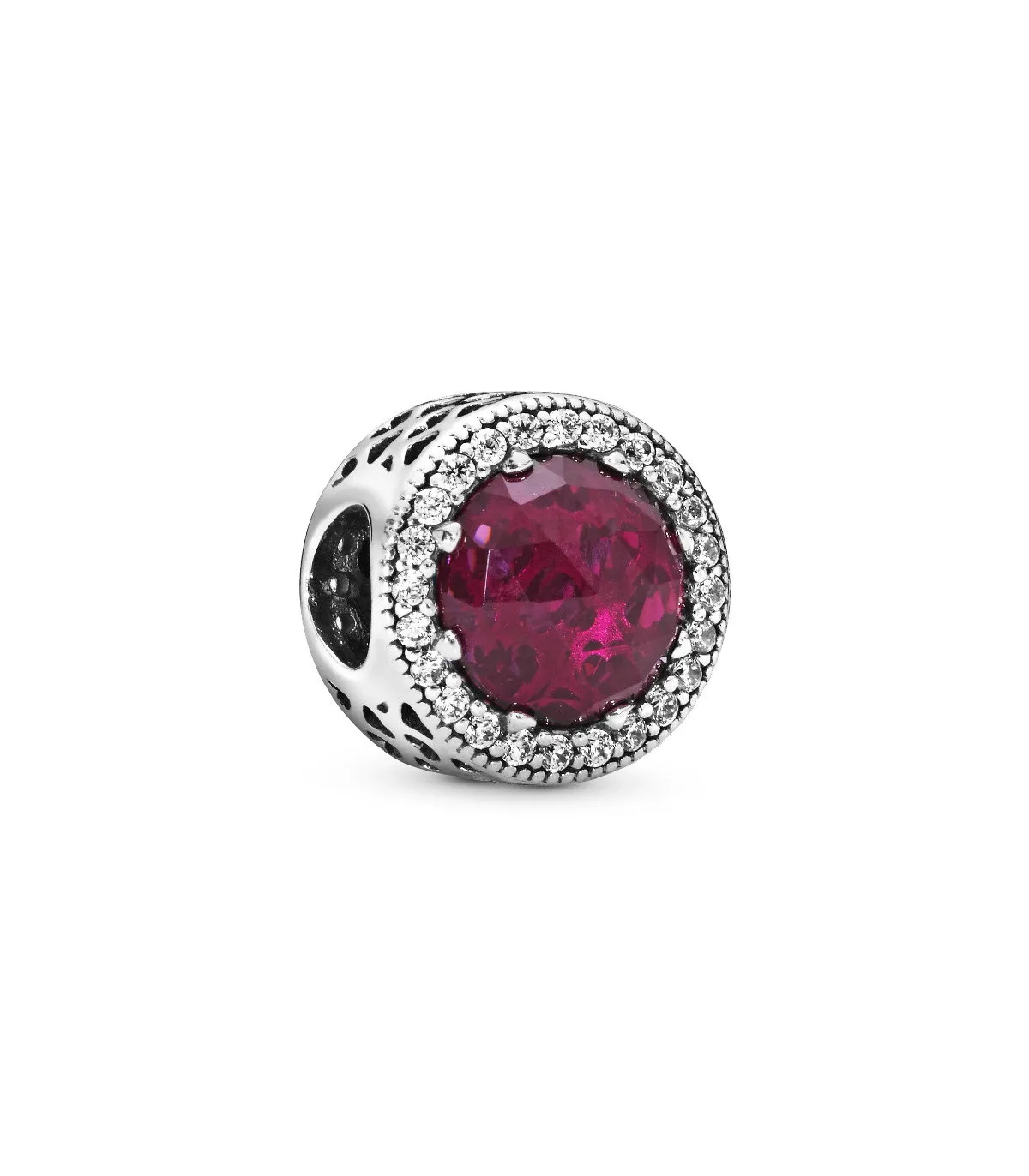 CHARM PANDORA CORAZONES RADIANTES CEREZA  791725NCC
