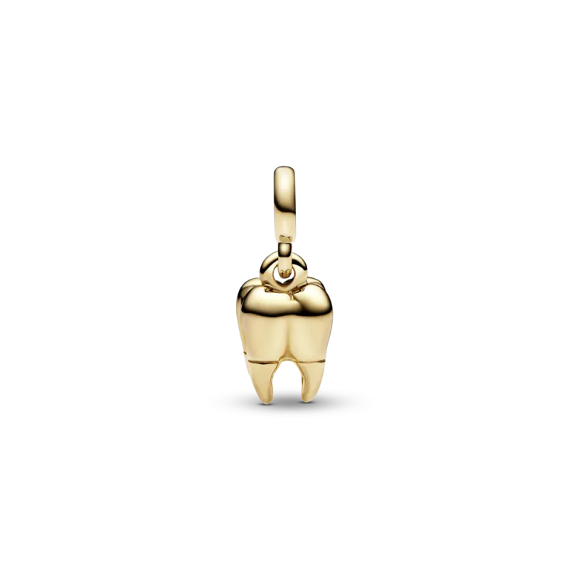 CHARM PANDORA ME DIENTE BAÑO DE ORO 762300C01