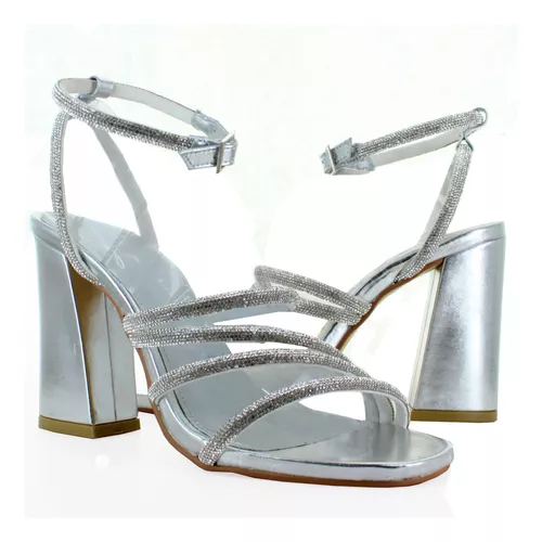 Clasben Zapatilla Tacon Elegante Fiesta Pulsera Mujer 90051