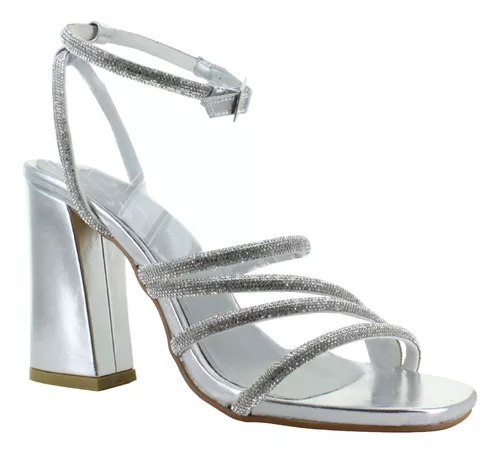 Clasben Zapatilla Tacon Elegante Fiesta Pulsera Mujer 90051